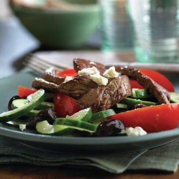 Beef, Tomato and Cucumber Salad