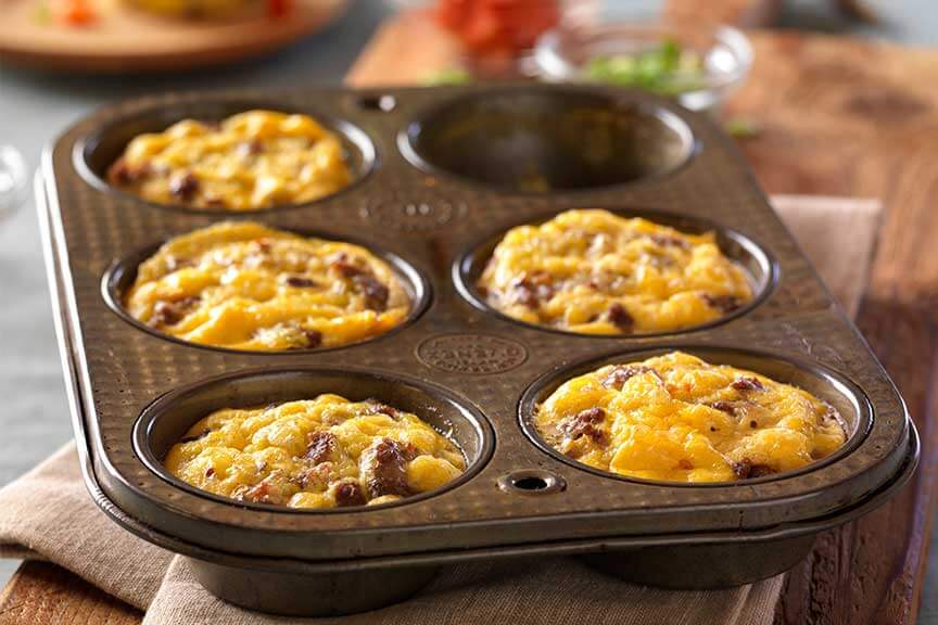 Beef Breakfast Muffin Cups