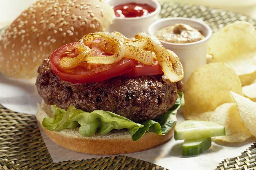Hereford Grilled Onion Burger